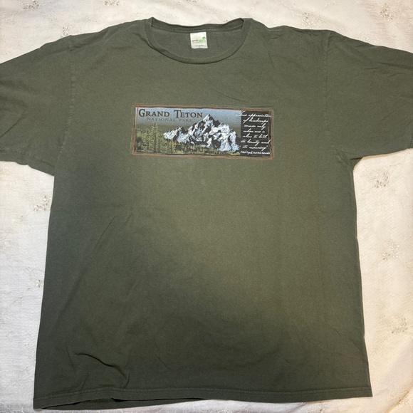 Vintage Other - Grand Teton National Park Organic Cotton Graphic T-Shirt – Size 2X